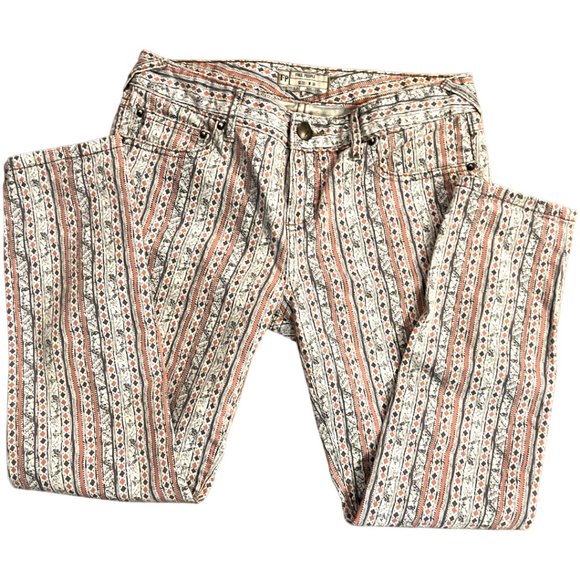 Vintage Free People Aztec Pant 29 - Picture 4 of 7